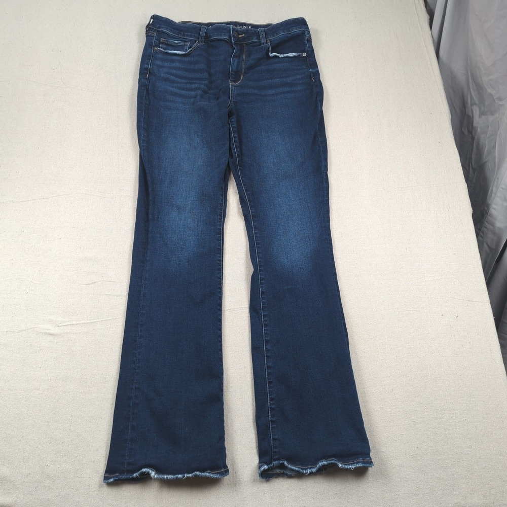 American Eagle Outfitters Dark Blue Boot Cut Jeans